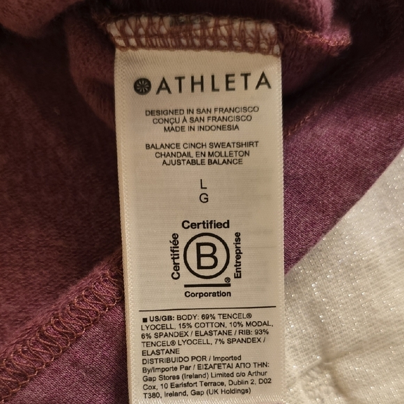 Athleta Mauve Cowl Neck Sweater - Picture 11 of 12